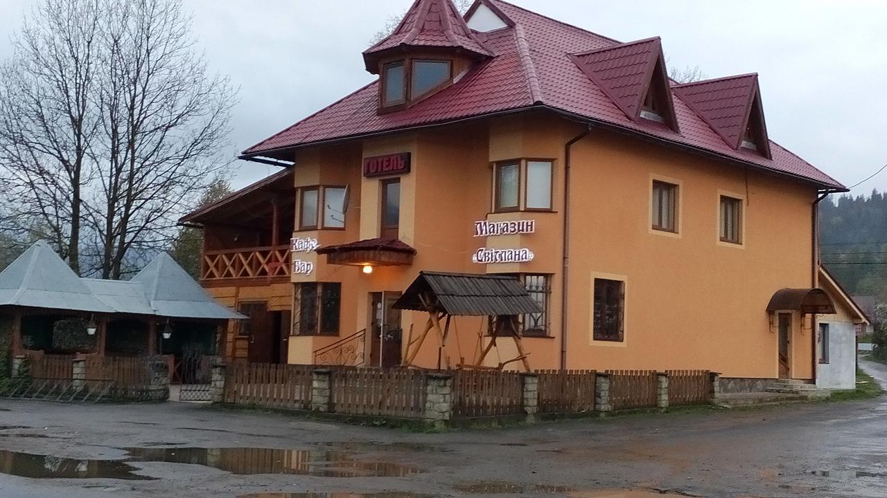 Svitlana Hotel Verkhovyna Esterno foto